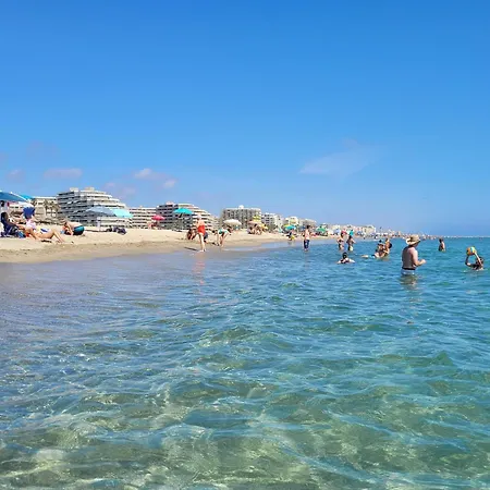 - T3 Neuf, Climatise, 4 Pers, Parking Inclus - Fr-1-794-98 * Canet-en-Roussillon